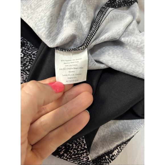 Tranquility Women’s XL Active Skort Black White Tennis Pickleball Athleisure - Picture 5 of 7